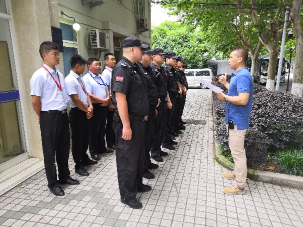 6-7月,徐汇校区共计举办54场会议和活动,其中包括1个一级警卫任务